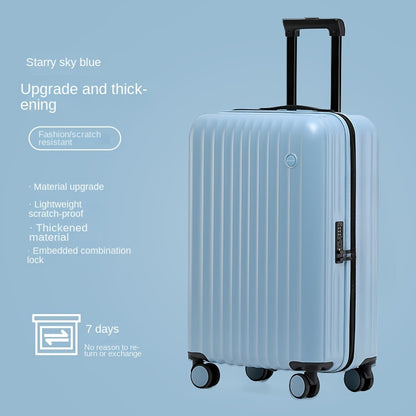 Hartschalentrolley mit Spinner-Rädern und Passwortschutz - ROCKON