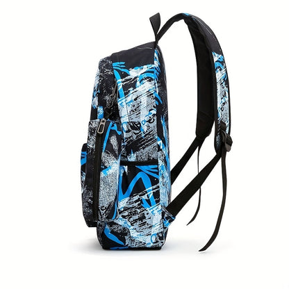3-teiliges Set: Schultasche m. Umhängetasche & Federmäppchen - APETON