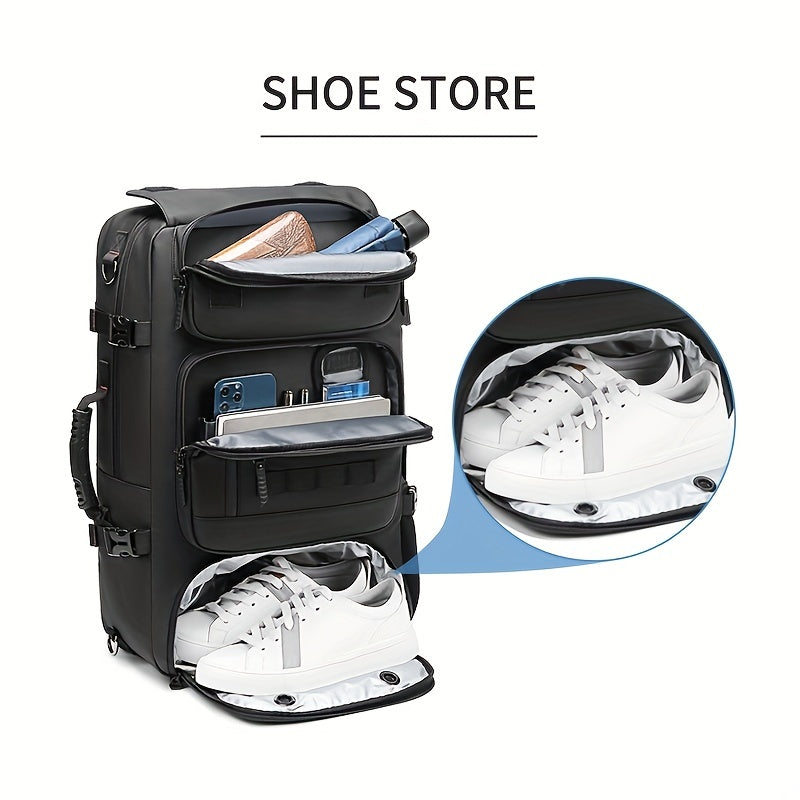 Innovativer Reiserucksack, Handtasche, Umhängetasche. 3-in-1-Tasche - PERTH