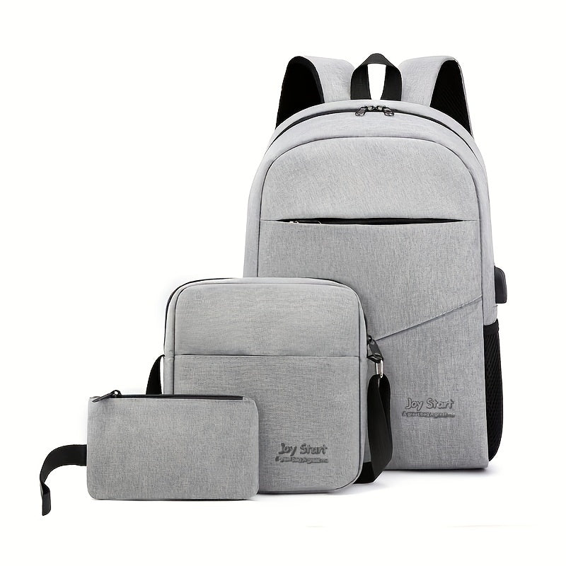 3-teilige, modischer Freizeit-Schulranzen & Computertasche - CATLOW
