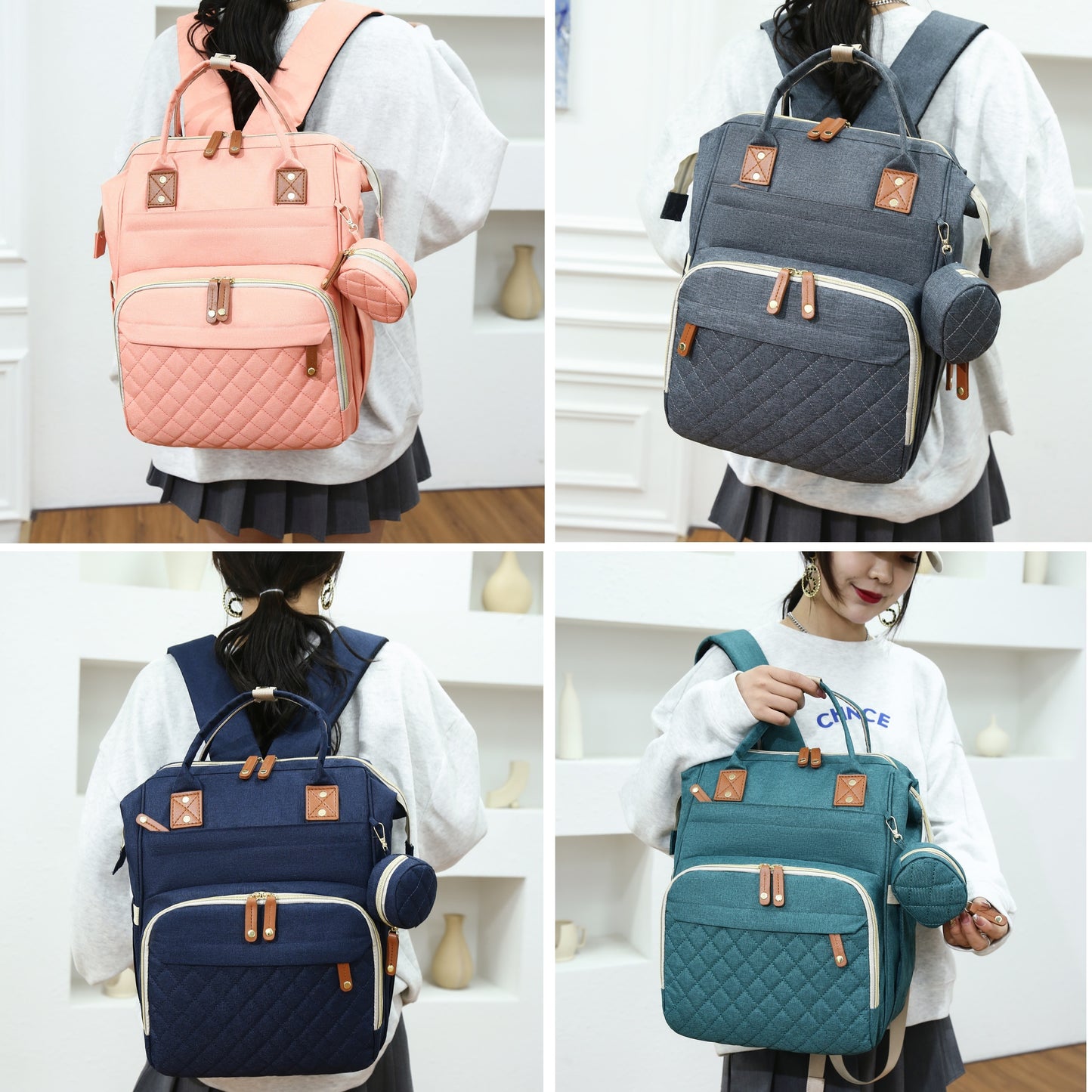 Wasserdichter Rucksack, ideal für Reisen und Schwangerschaft - LENTO