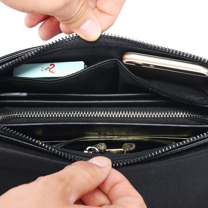 Herren-Handtasche mit Business-Design aus Kunstleder - DECONTRA