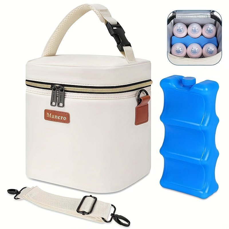 Tragbare Kühltasche mit Eisbeutel, ideal für Camping und Picknicks - RAMPART