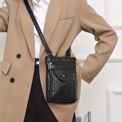 Mini Crossbody-Handytasche für Frauen, mit Reißverschluss - MONSERRATO