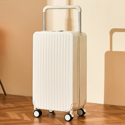 Hartschalentrolley mit Spinner-Rädern und Passwortschutz - TEXANA