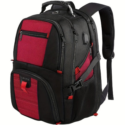 50L Reiserucksack, Laptopfach, USB-Ladeanschluss - GHAN