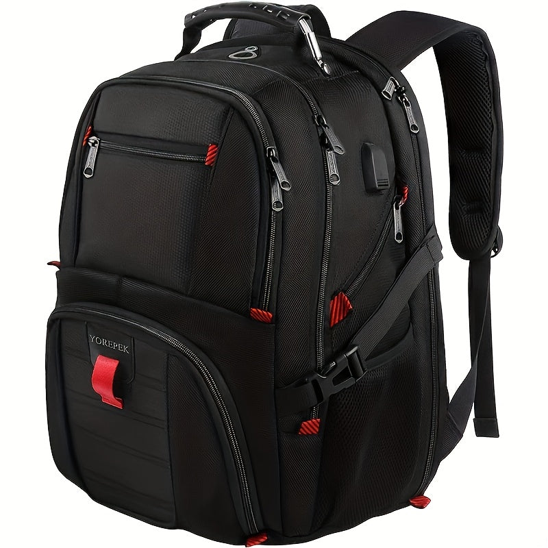 50L Reiserucksack, Laptopfach, USB-Ladeanschluss - GHAN