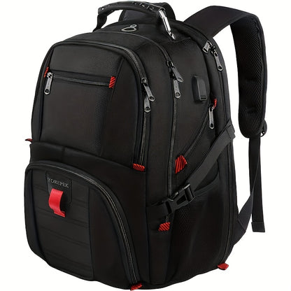 50L Reiserucksack, Laptopfach, USB-Ladeanschluss - GHAN