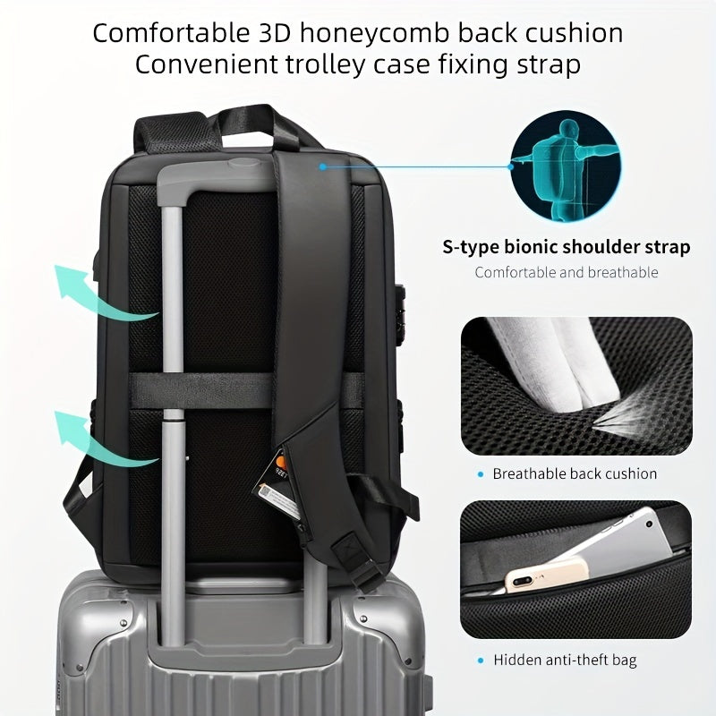 Diebstahlsicherer Rucksack - MOUNT ISA CITY