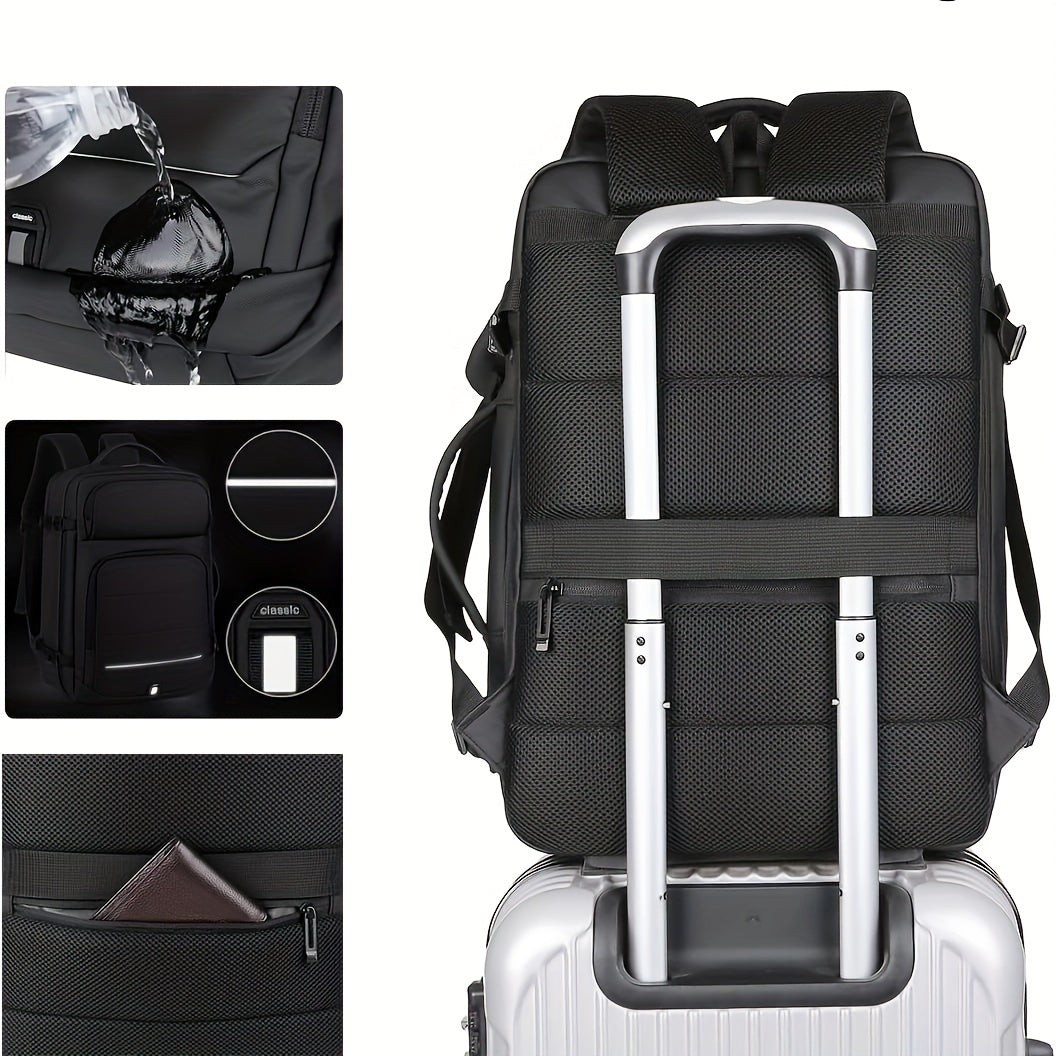 Multifunktionaler Reiserucksack mit USB-Ladeanschluss - TEYON