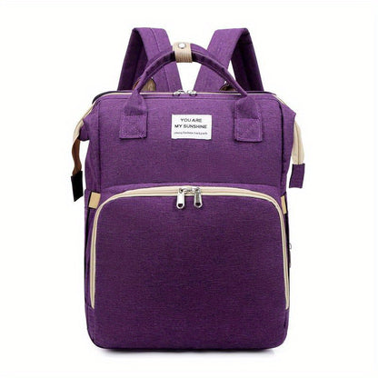 Baby-Wickeltasche mit großer Kapazität, tragbarer Rucksack - LIVRY
