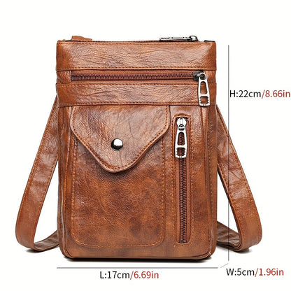Mini Crossbody-Handytasche für Frauen, mit Reißverschluss - MONSERRATO