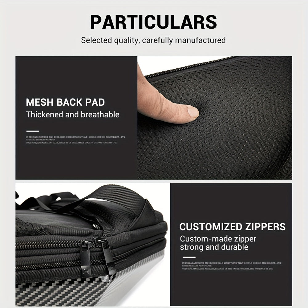 Multifuktionale Motorradtasche aus Kohlefaser - CASBAS