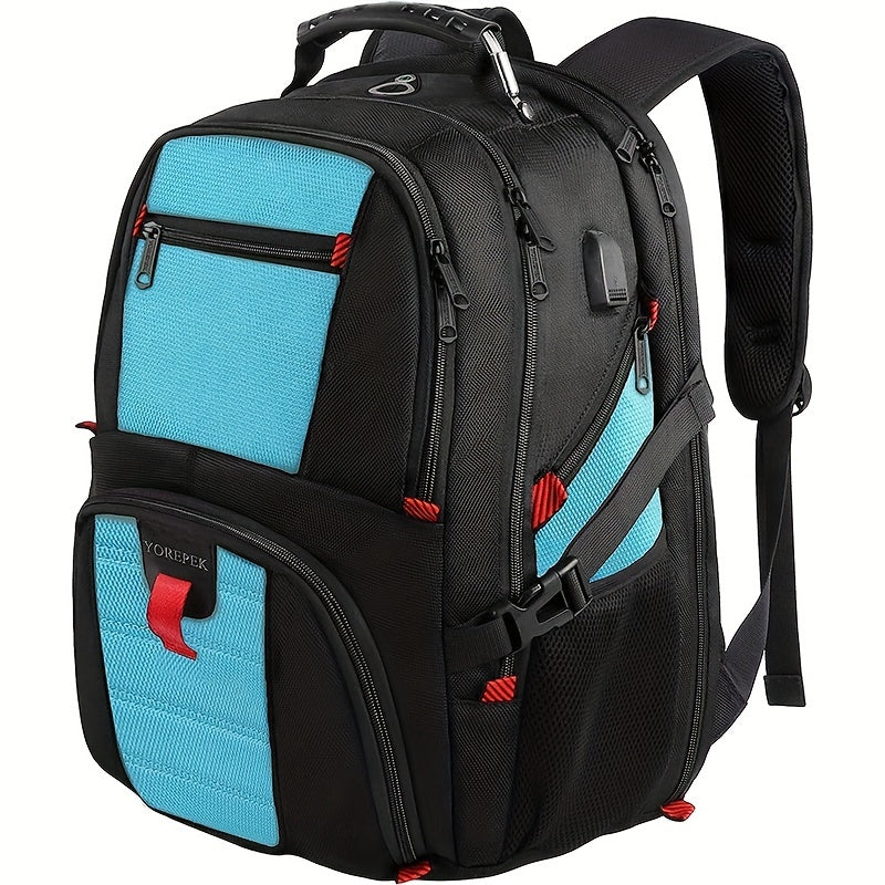 50L Reiserucksack, Laptopfach, USB-Ladeanschluss - GHAN