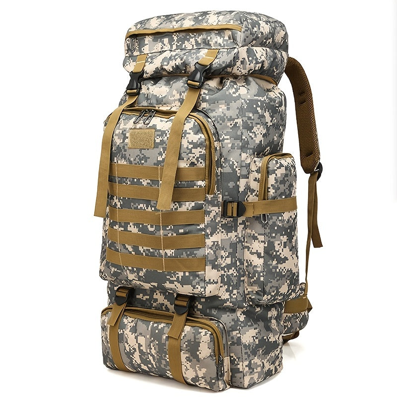 80L wasserdichter Unisex-Rucksack, für Outdoor-Aktivitäten - BOYER