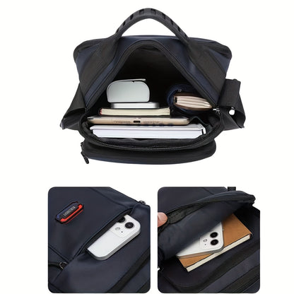 Multi-Pocket Herren Crossbody-Tasche mit großer Kapazität - SONSECA
