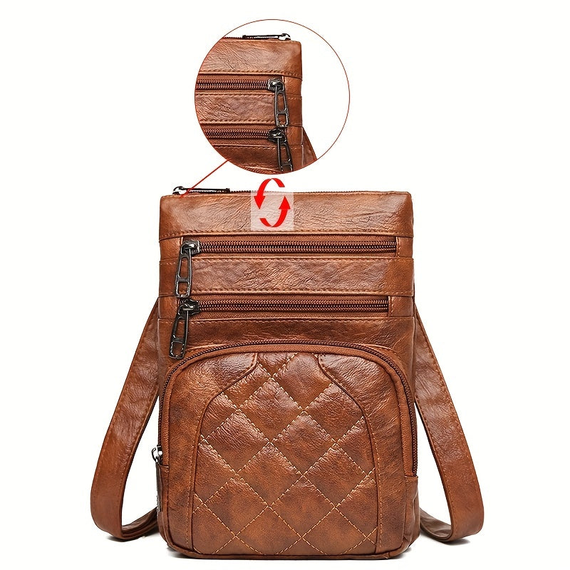 Mini Crossbody-Handytasche für Frauen, mit Reißverschluss - MONSERRATO