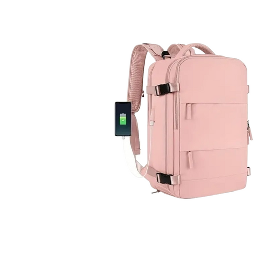Wasserdichter Reiserucksack mit USB-Ladeöffnung - YULARA