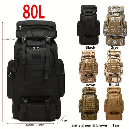 80L wasserdichter Rucksack: Ideal für Outdoor-Aktivitäten - WONOWON