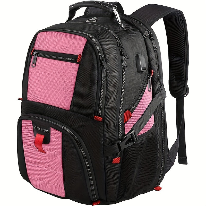 50L Reiserucksack, Laptopfach, USB-Ladeanschluss - GHAN
