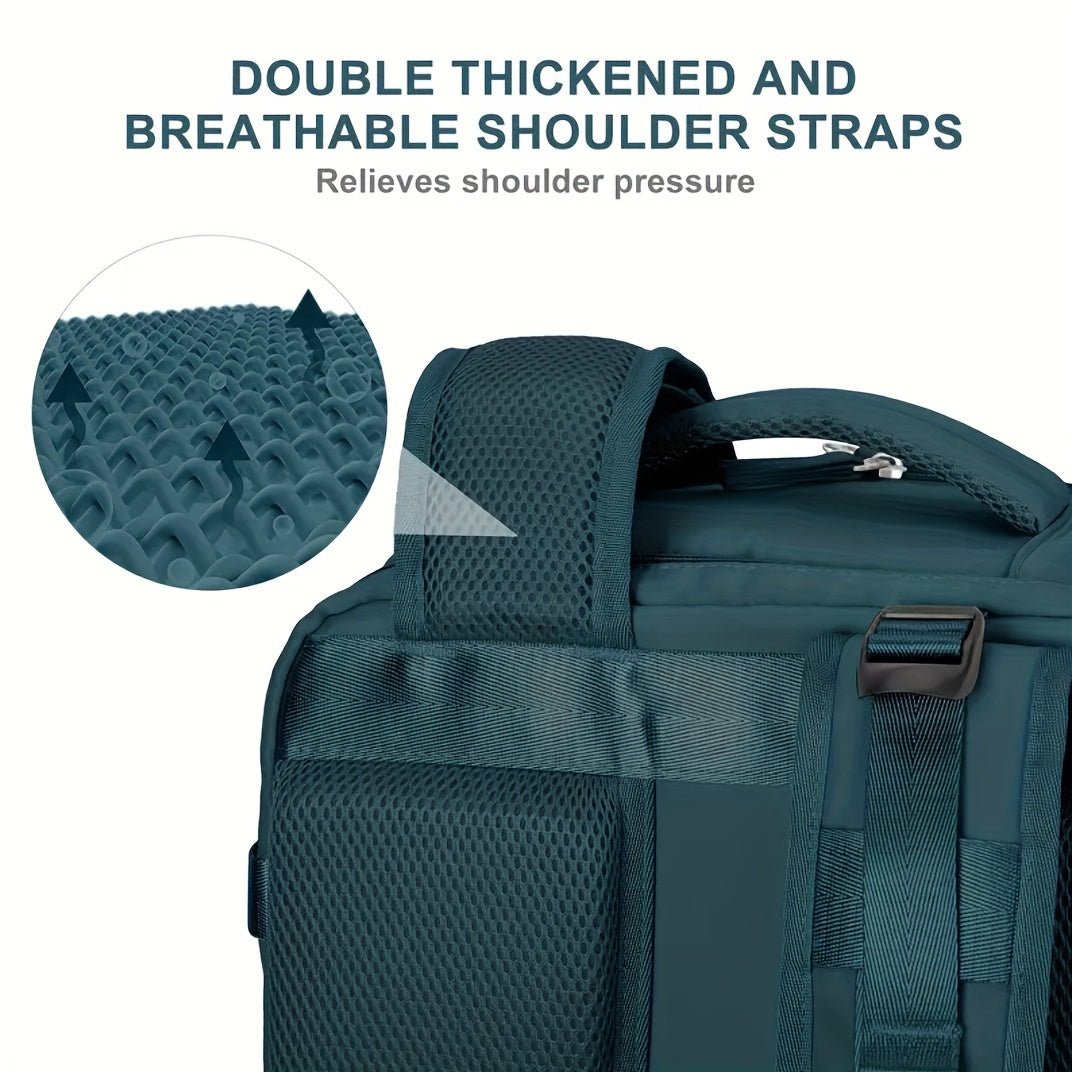 Wasserdichter Reiserucksack mit USB-Ladeöffnung - YULARA