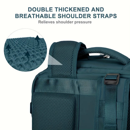 Wasserdichter Reiserucksack mit USB-Ladeöffnung - YULARA