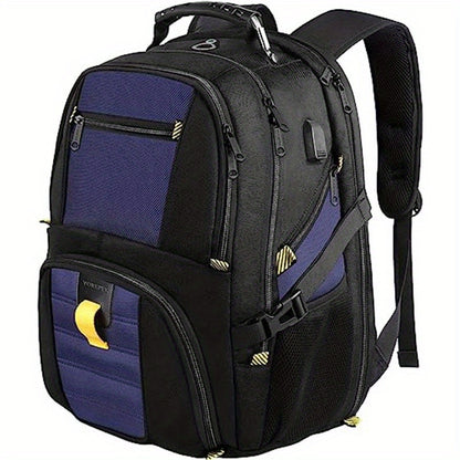50L Reiserucksack, Laptopfach, USB-Ladeanschluss - GHAN