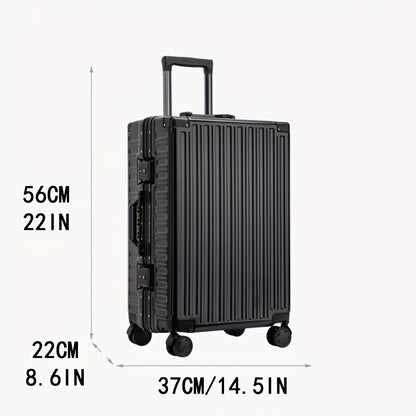 Hartschalentrolley mit Spinner-Rädern und Passwortschutz - EDMOND