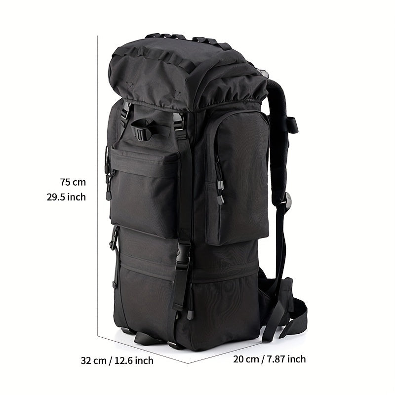 70L Rucksack für Camping und Bergsteigen für Militärfans - SHERRIDON