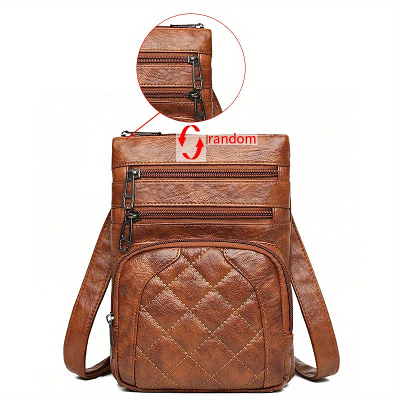 Mini Crossbody-Handytasche für Frauen, mit Reißverschluss - MONSERRATO