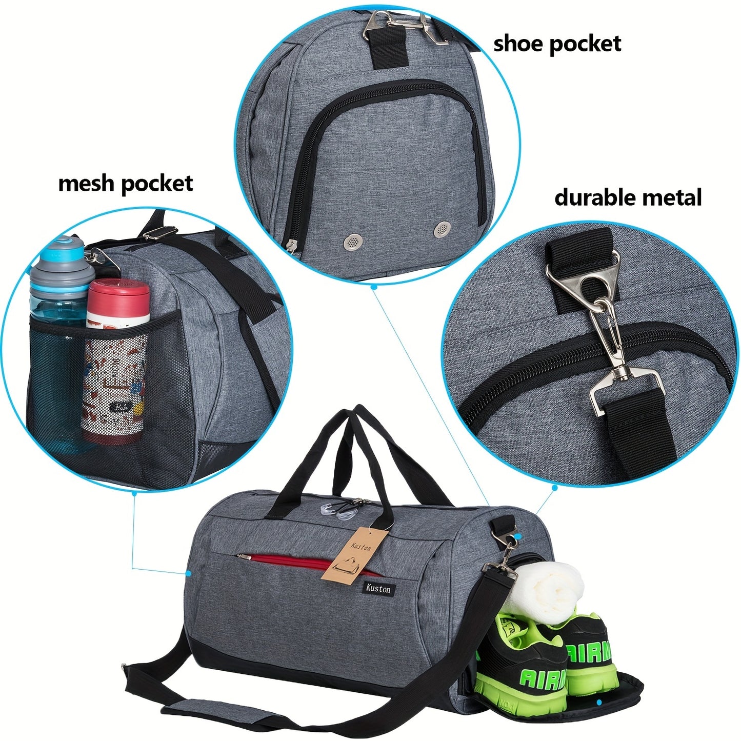 Robuste Sport-Fitness-Yoga-Tasche mit großer Kapazität - GLANDALE