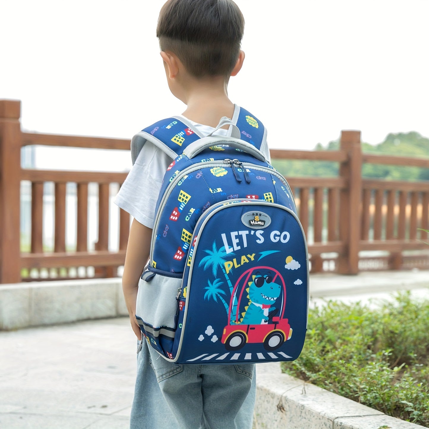 Ultraleichter Rucksack m. Wirbelsäulenschutz, großer Kapazität - BORTH