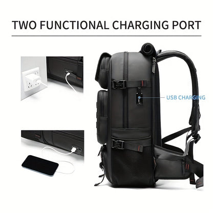 Innovativer Reiserucksack, Handtasche, Umhängetasche. 3-in-1-Tasche - PERTH