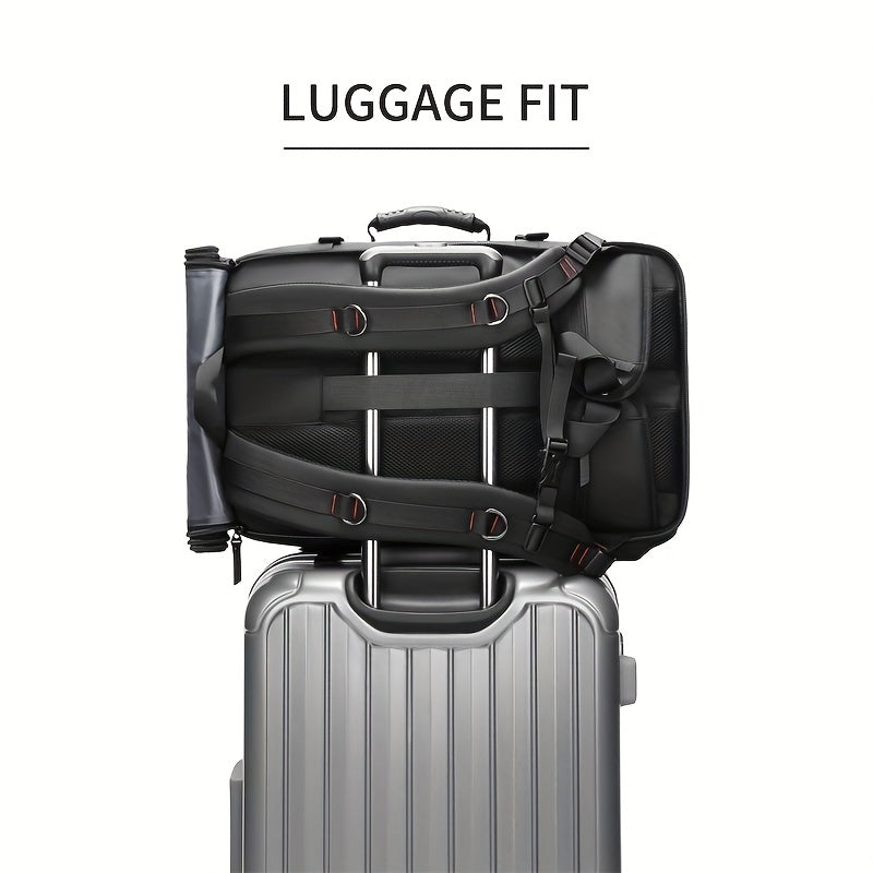 Innovativer Reiserucksack, Handtasche, Umhängetasche. 3-in-1-Tasche - PERTH