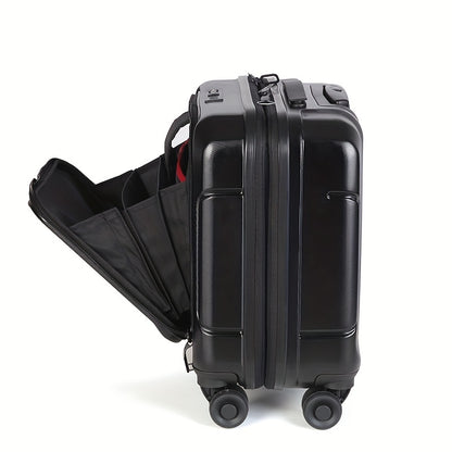 Hartschalen-Trolley Handgepäck mit 4 Spinnrädern, TSA-Schloss - MOORE
