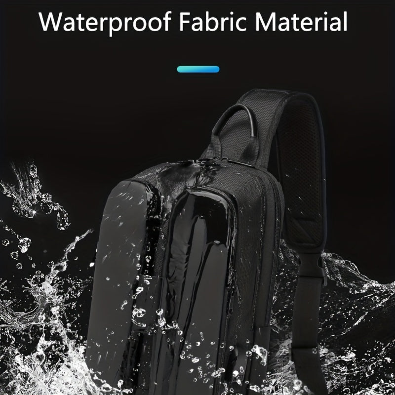 Brusttasche mit großer Kapazität und USB-Ladeanschluss - PELOTAS