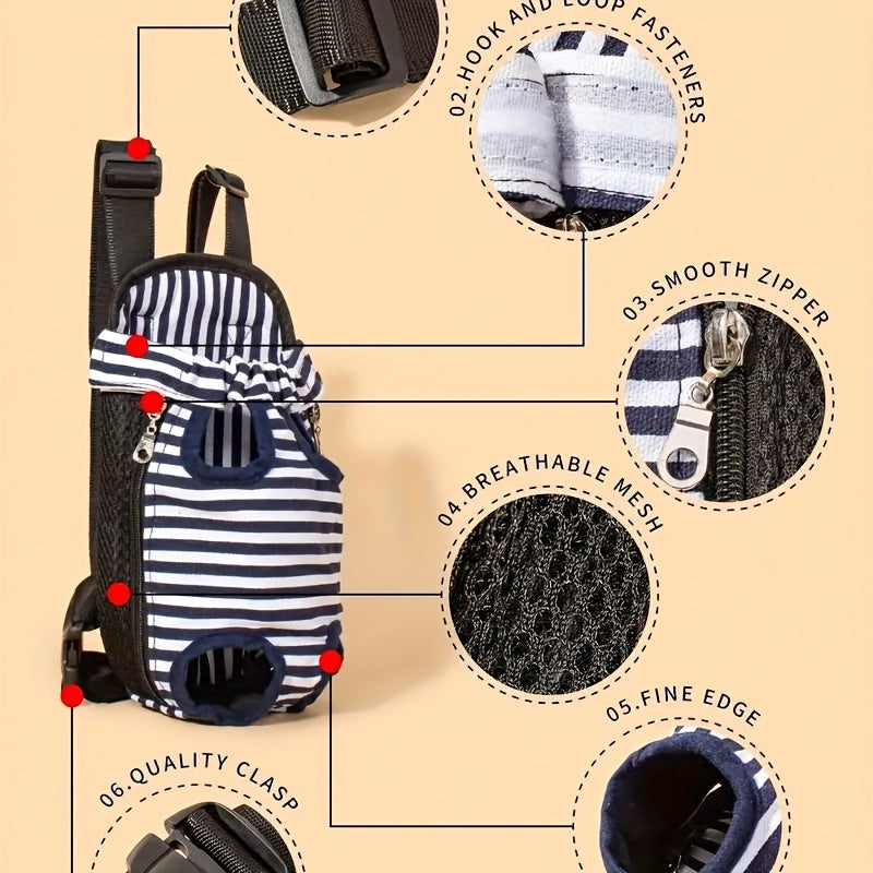 Rucksack ideal für kleine bis mittelgroße Hunde - OKAZAKI