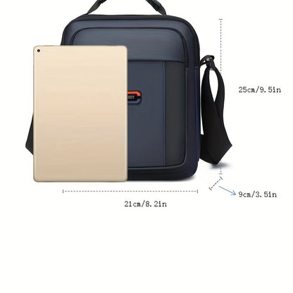 Multi-Pocket Herren Crossbody-Tasche mit großer Kapazität - SONSECA