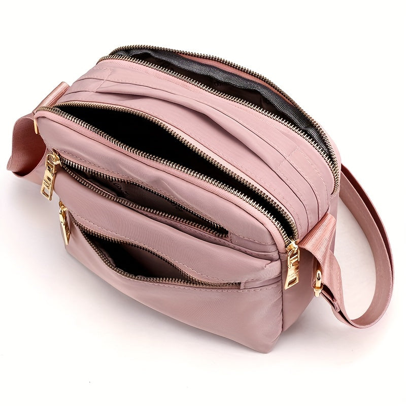 Nylon-Schultertasche: Klein, ideal für Freizeit - RIGUTINO