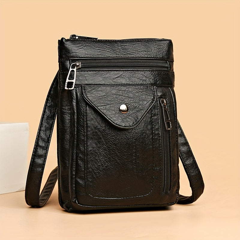 Mini Crossbody-Handytasche für Frauen, mit Reißverschluss - MONSERRATO