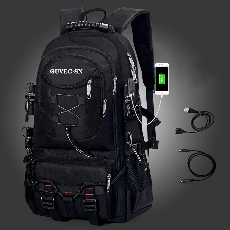 50L Reiserucksack, Laptopfach, USB-Ladeanschluss - WATARRU
