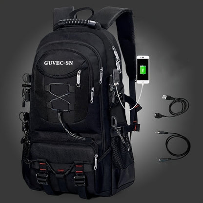 50L Reiserucksack, Laptopfach, USB-Ladeanschluss - WATARRU