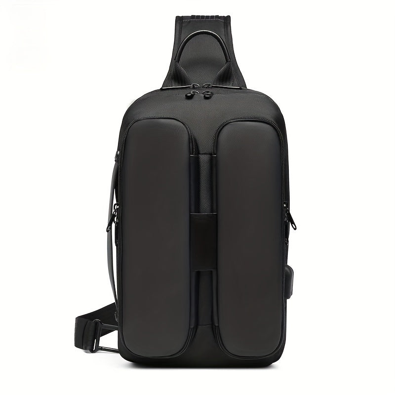 Brusttasche mit großer Kapazität und USB-Ladeanschluss - PELOTAS