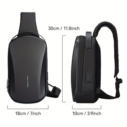 Brusttasche, Hartschalen-Schultertasche - PONTA GROSSA