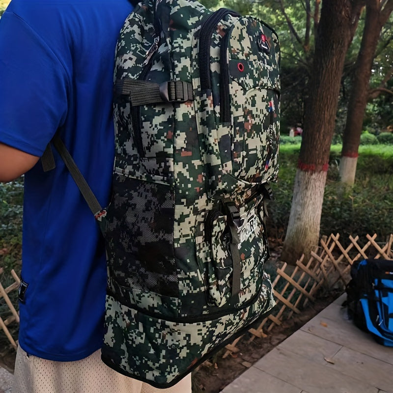 Großer Camouflage-Rucksack für Sport, Reisen, Camping uvm. - CARCAJOU