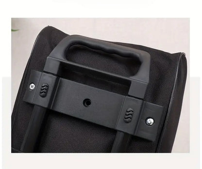 Faltbare Trolley-Tasche mit Rollen und großem Fassungsvermögen - KIMUU