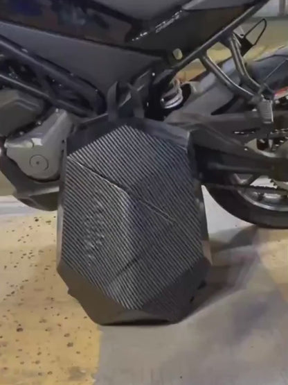 Multifuktionale Motorradtasche aus Kohlefaser - CASBAS