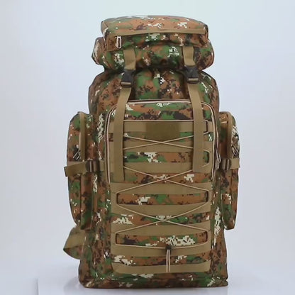 80L wasserdichter Unisex-Rucksack, für Outdoor-Aktivitäten - BOYER