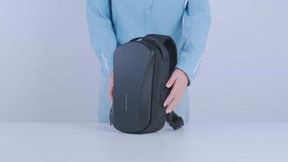 Brusttasche, Hartschalen-Schultertasche - PONTA GROSSA