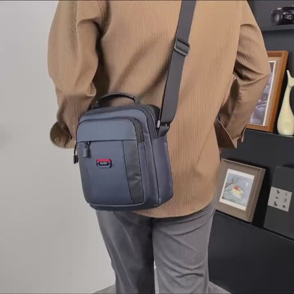 Multi-Pocket Herren Crossbody-Tasche mit großer Kapazität - SONSECA